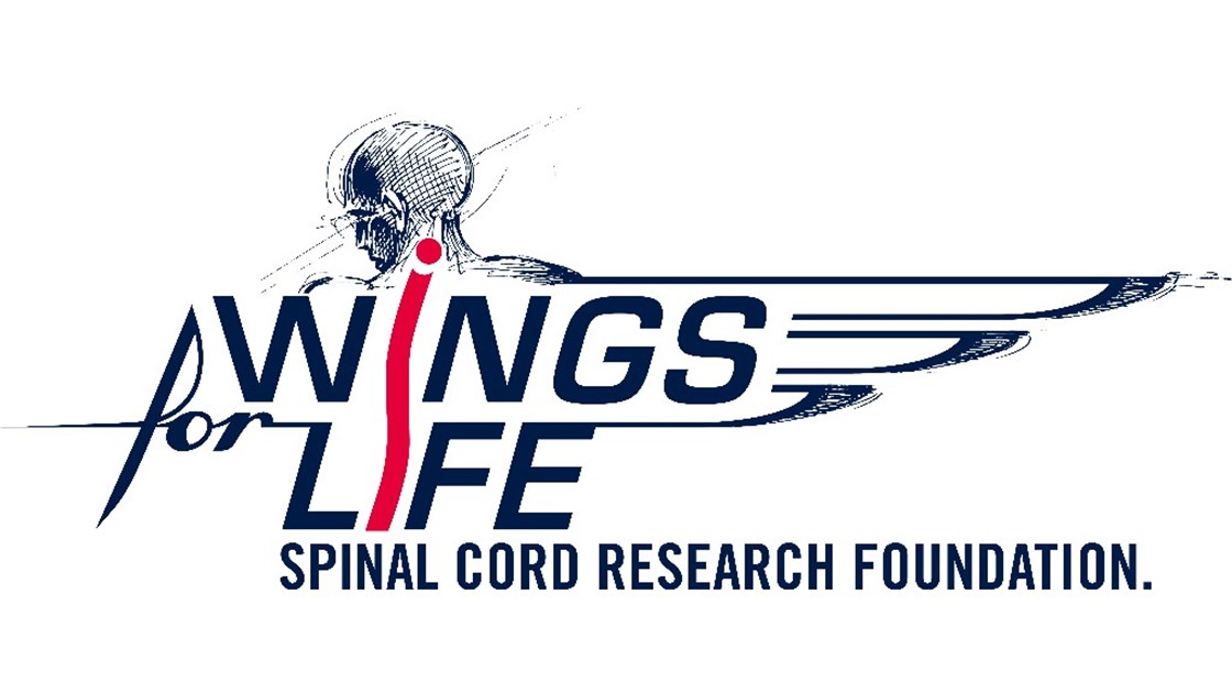 Wings For Life Uk Spinal Cord Research Foundation Charity Logo